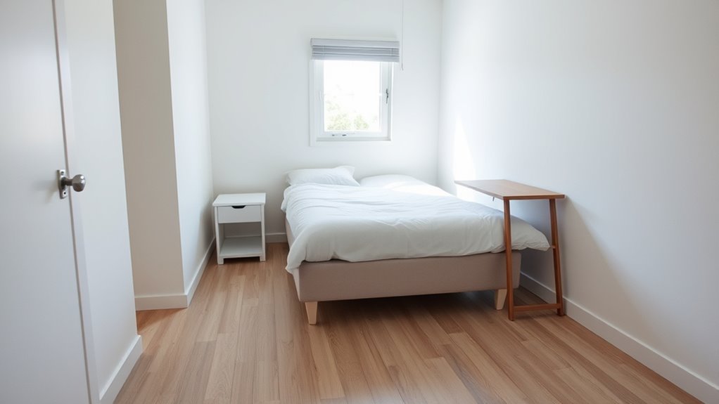 maximize small bedroom space