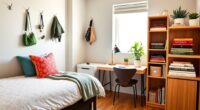 maximize small bedroom storage