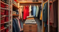maximize small closet space