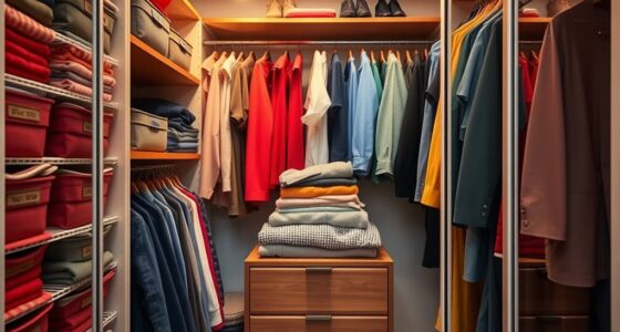 maximize small closet space