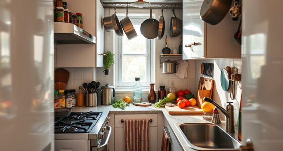 maximize small kitchen space