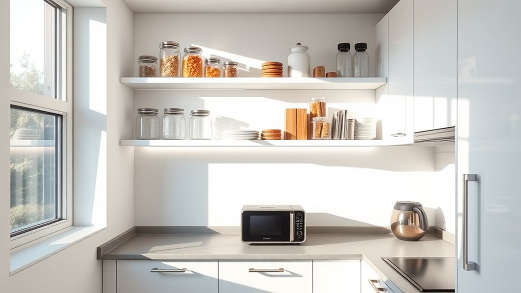 maximize small kitchen storage