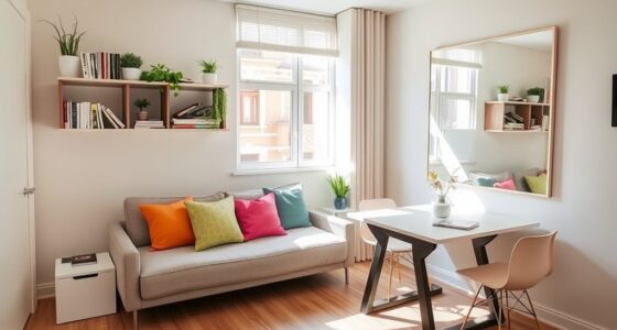 maximize space minimize clutter