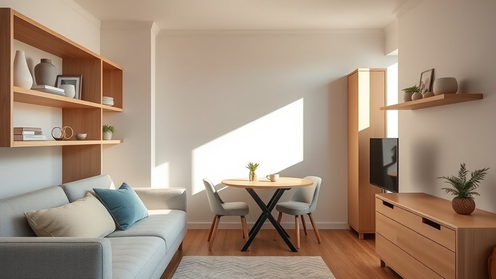 maximize space minimize clutter