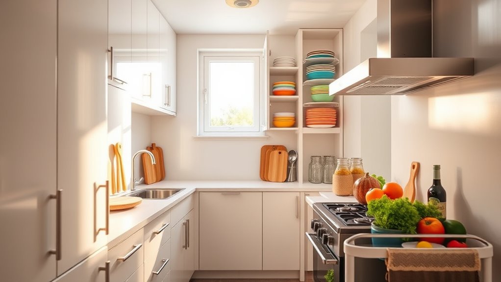 maximize space with organization