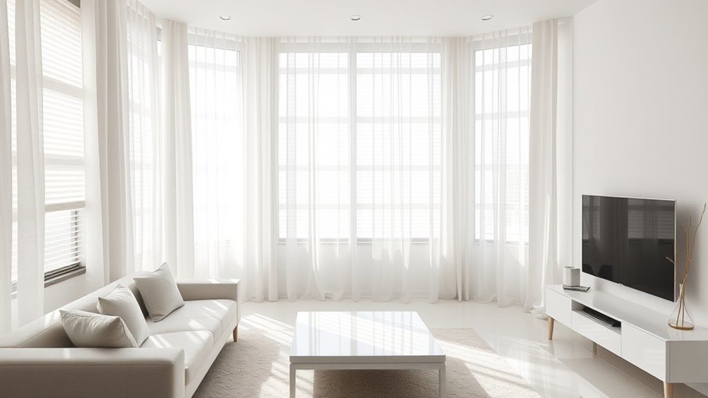maximize sunlight with window treatments