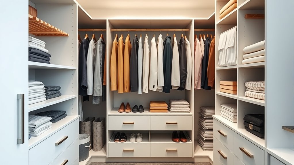 maximize vertical storage space