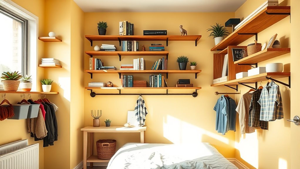 maximize vertical storage space