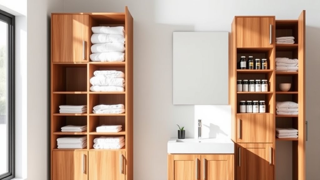 maximize vertical storage space