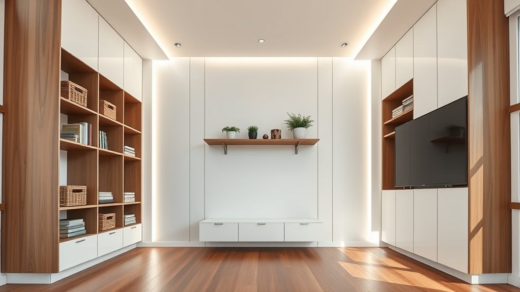 maximize vertical storage space