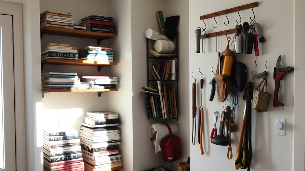 maximize vertical storage space