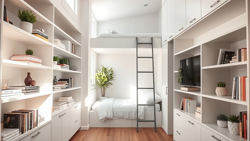 maximize vertical storage space
