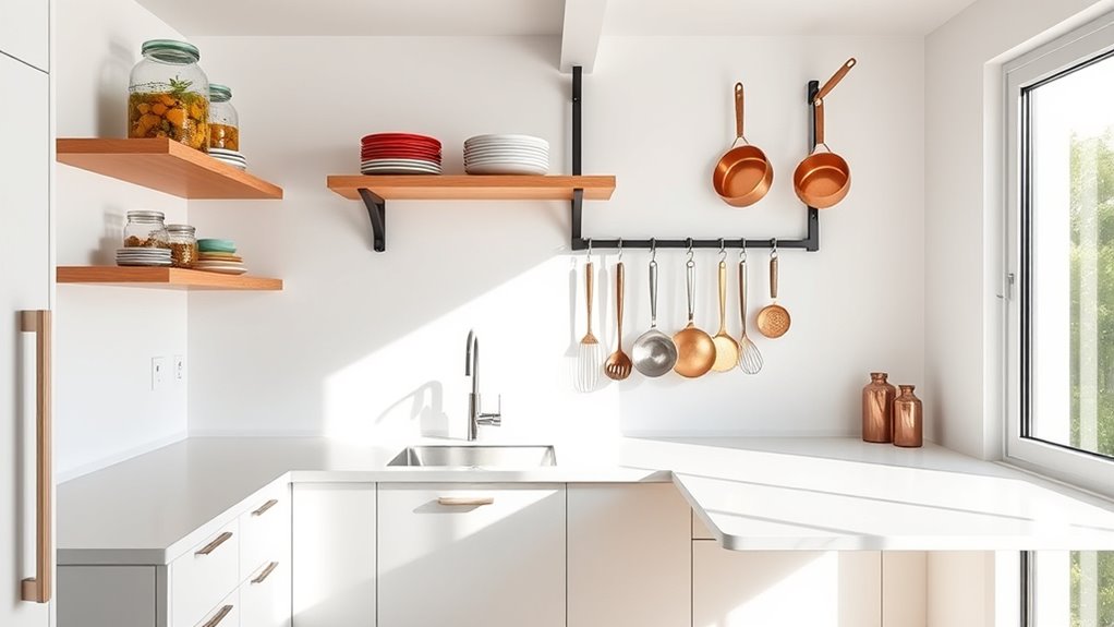 maximize wall space storage