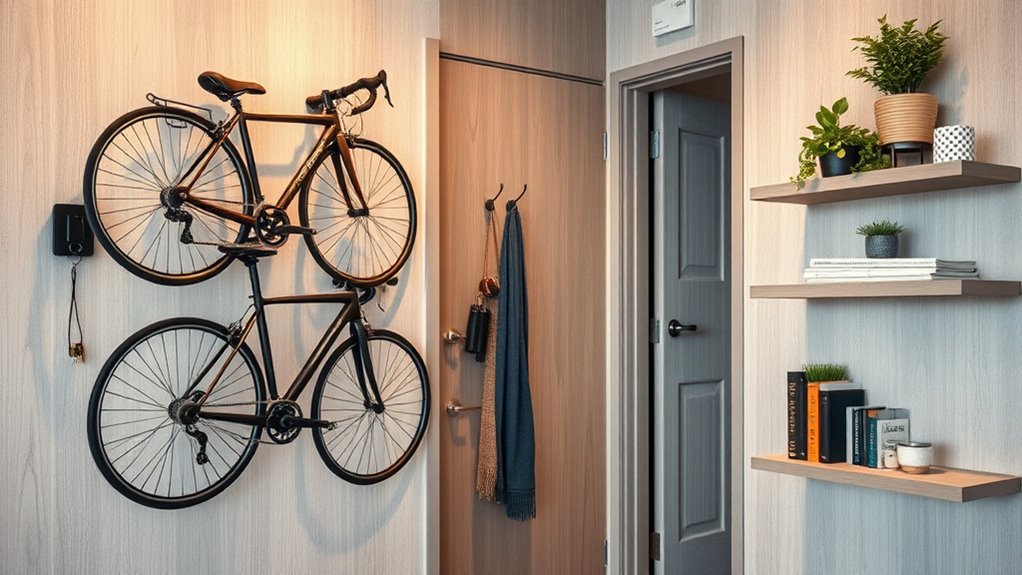 maximize wall storage space