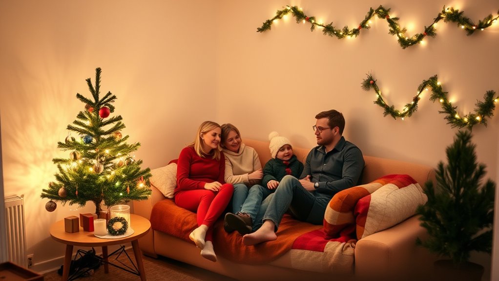 minimal functional holiday decor