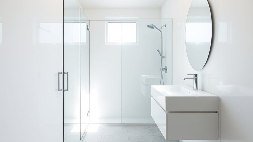 minimalist bathroom fixture choices