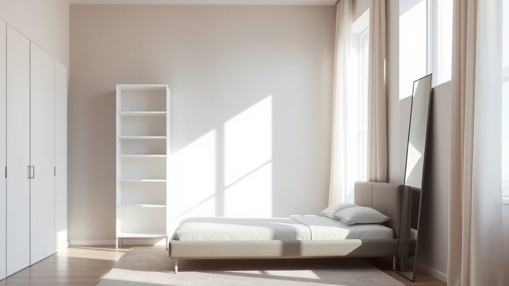 minimalist space enhancing furniture