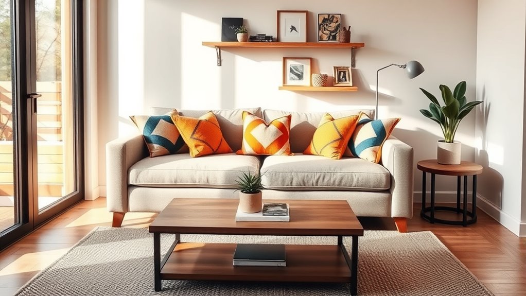 minimize clutter with storage