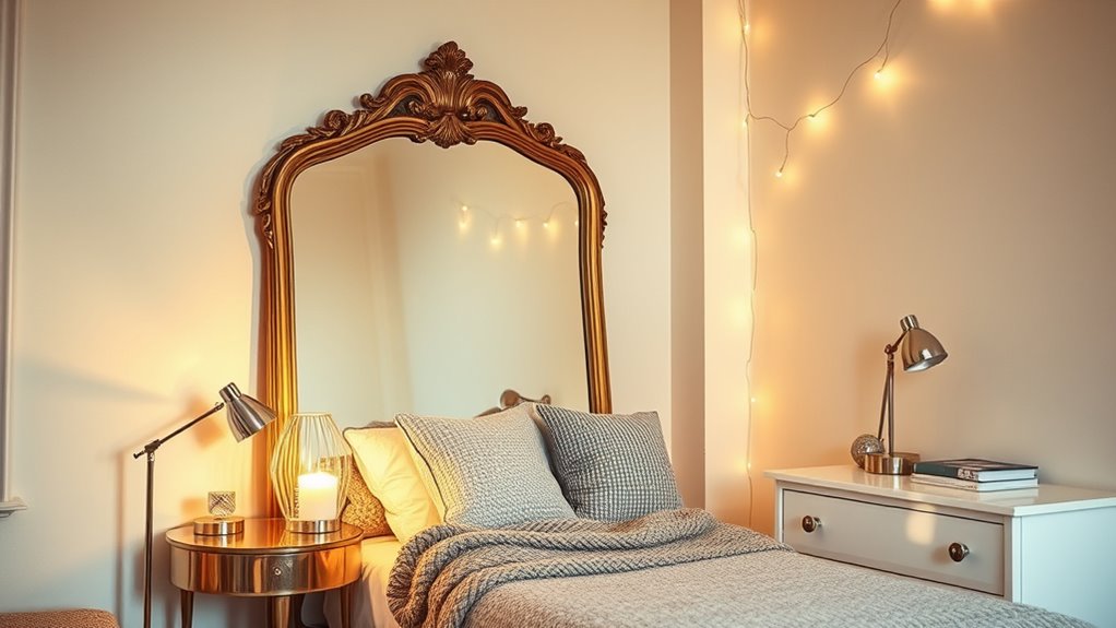 mirror placement amplifies light