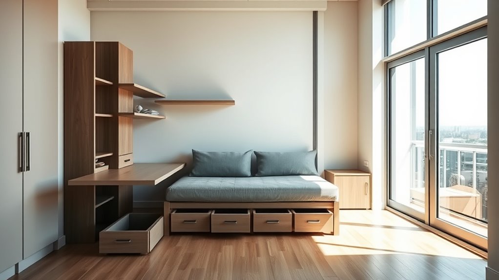 multi functional space saving furniture