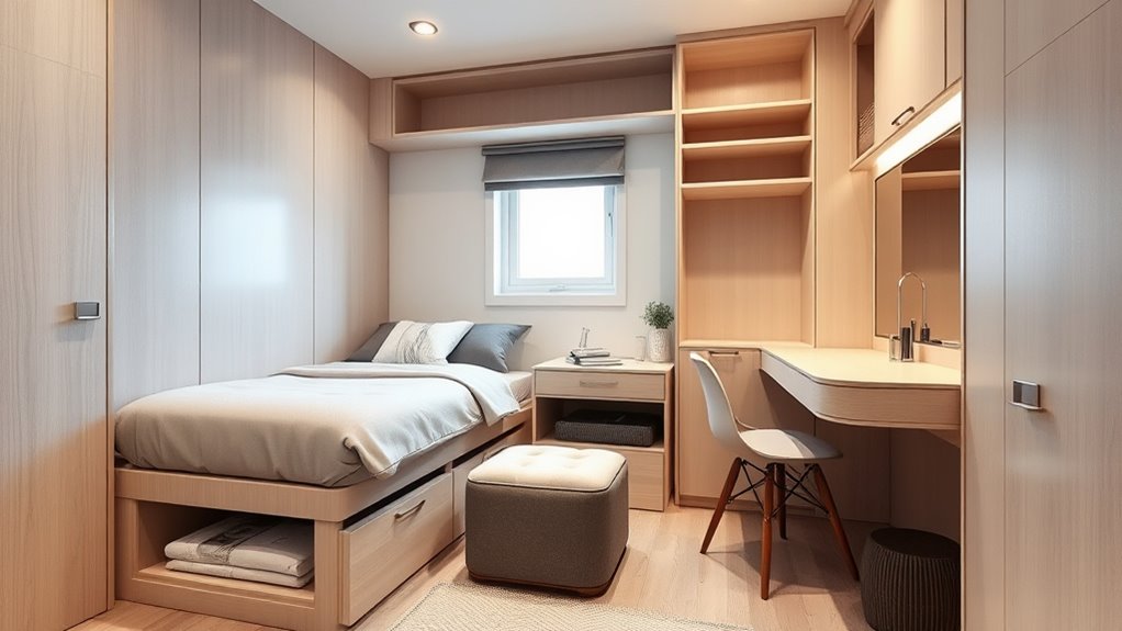 multi purpose space saving furniture