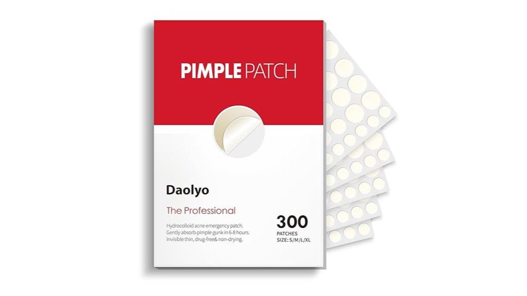 multiple size pimple patches