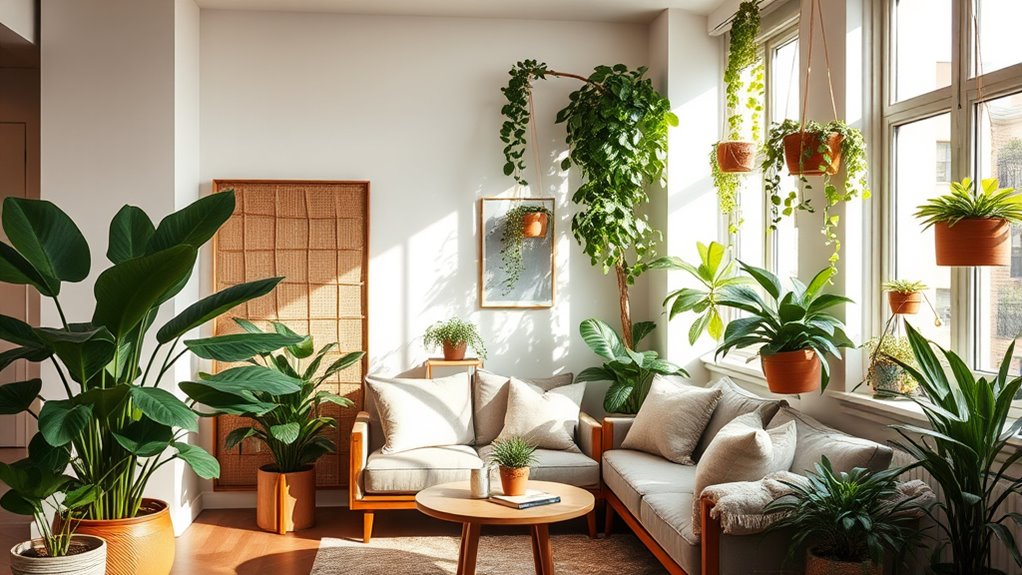 natural privacy and decor