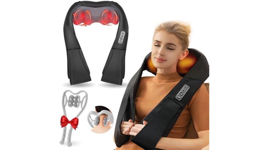 neck shoulder heat massager