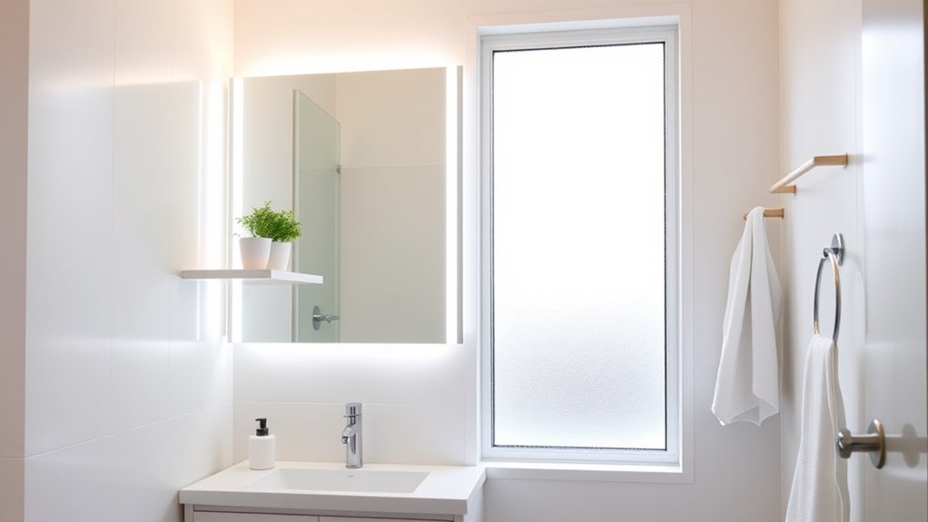 optimize bathroom lighting design