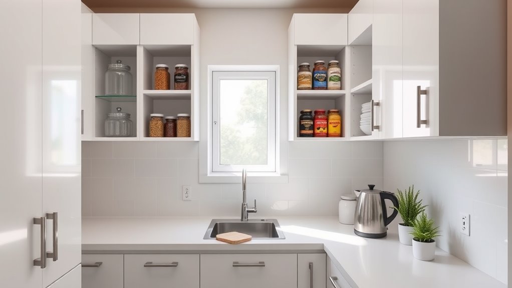 optimize kitchen storage space