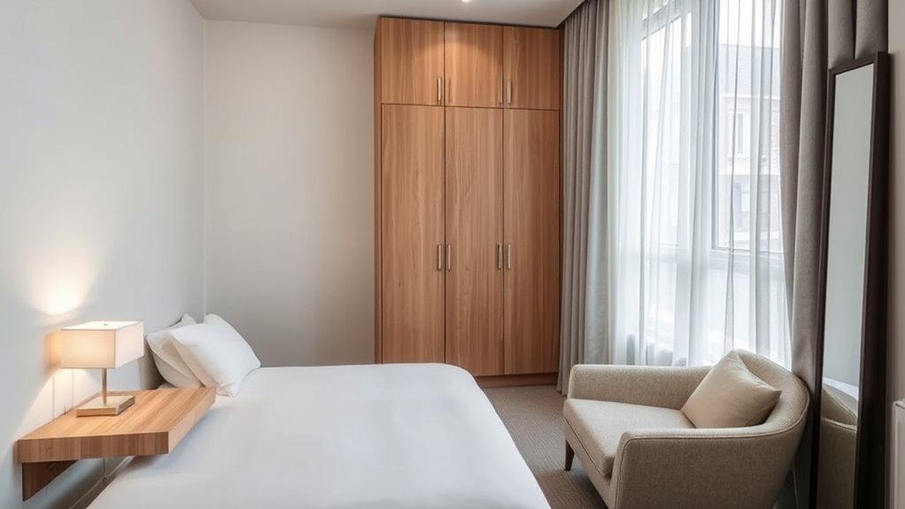 optimize small bedroom layout