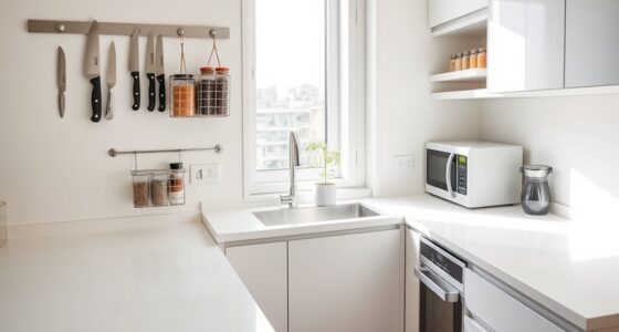 optimize small kitchen counter