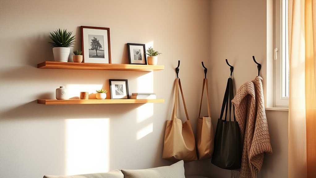 optimize small space walls