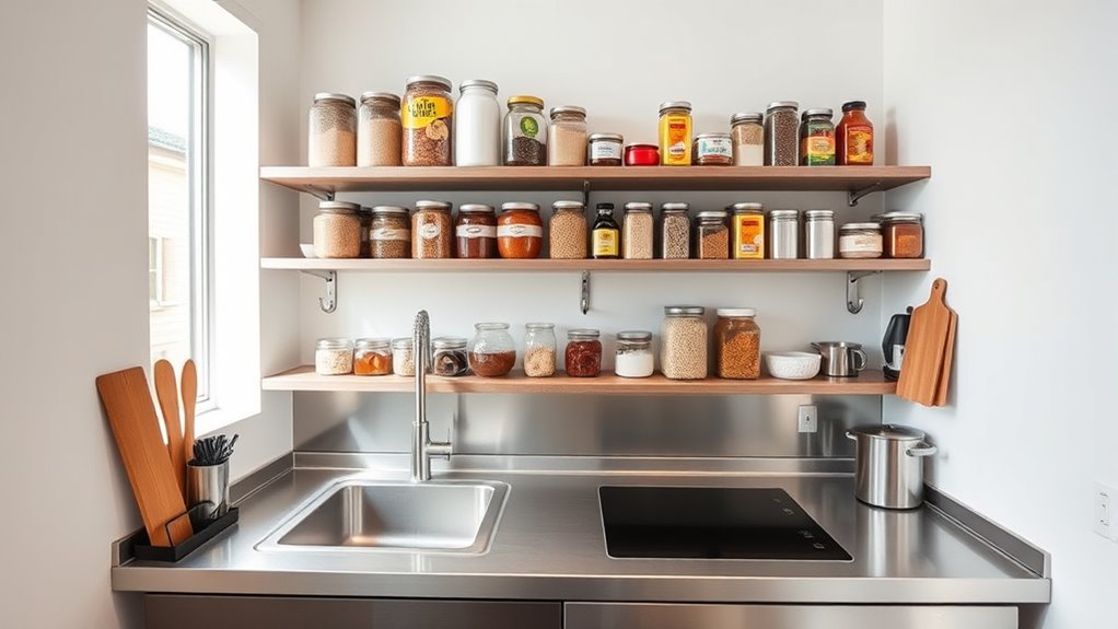 optimize space through decluttering