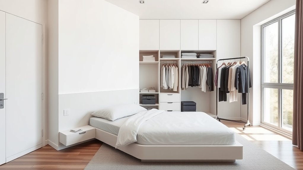 optimize space with multifunctional furniture