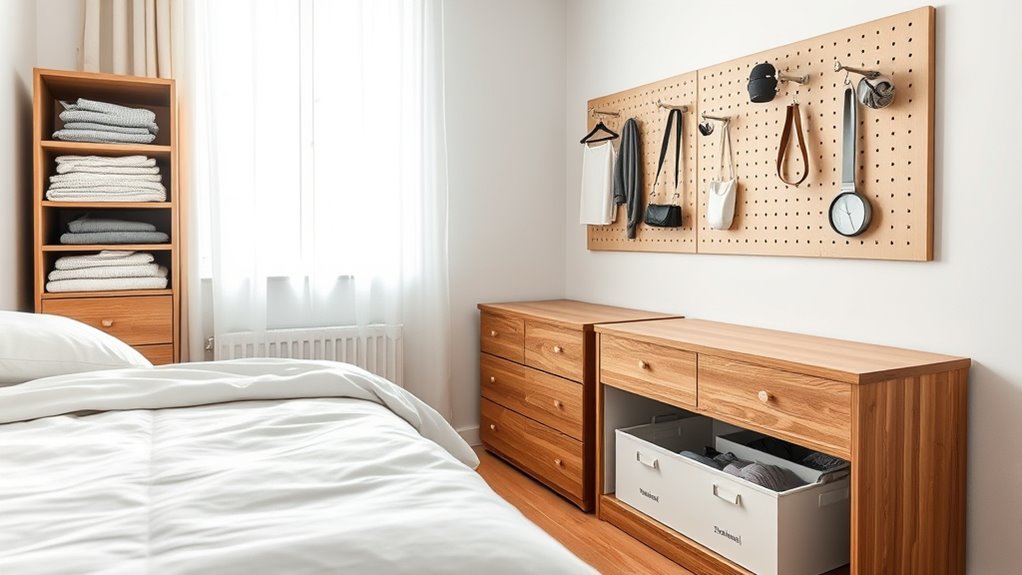 organized bedroom maintenance routines