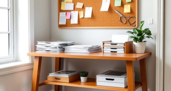 organizing small home documents