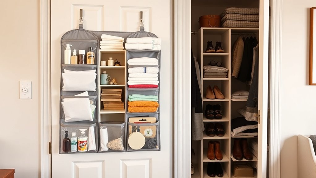 over the door space savers