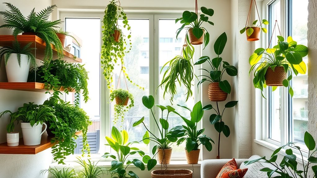 plant care enhances indoor atmosphere