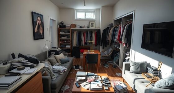 poor organization creates clutter