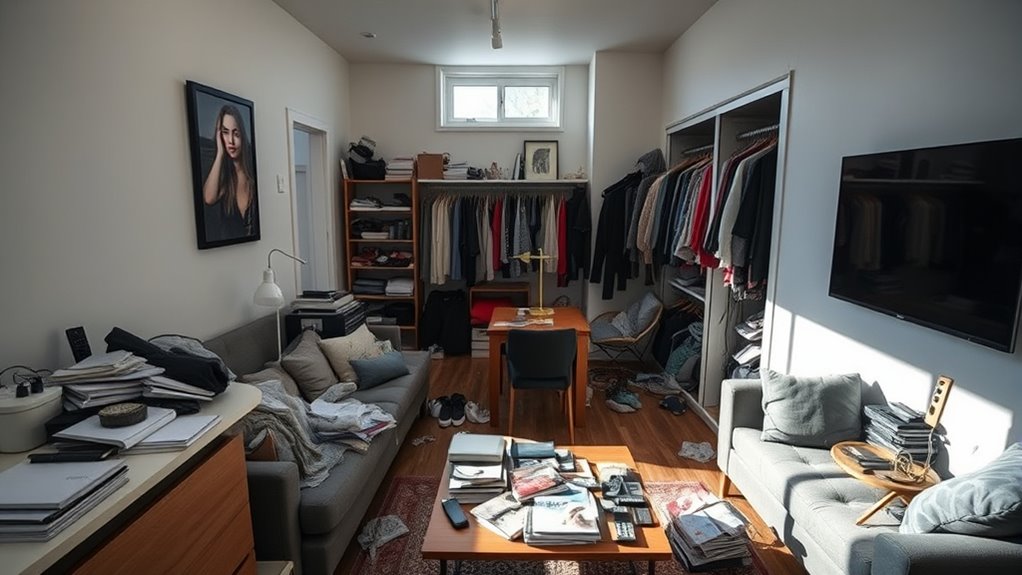 poor organization creates clutter