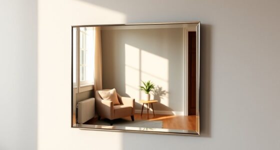 reflective surfaces expand spaces