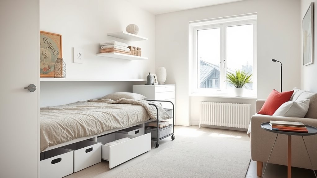 regular decluttering for organization