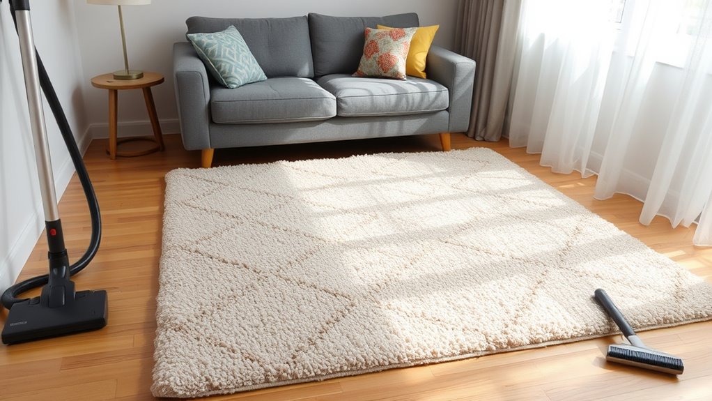 regular gentle cleaning routine