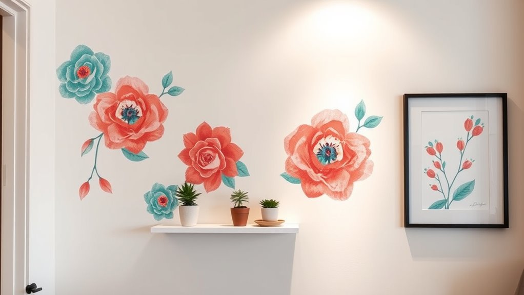 removable customizable wall decor