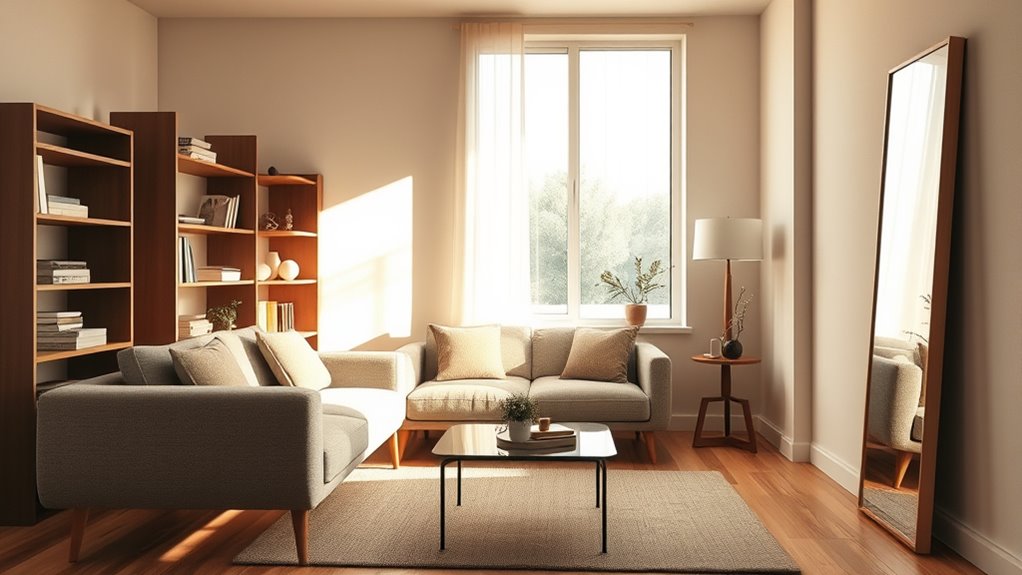 scale appropriate multi functional furniture