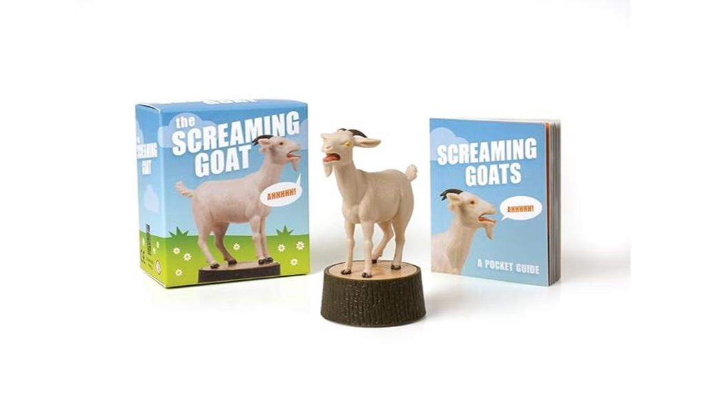 screaming goat book figure