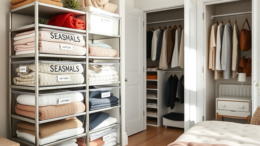 seasonal organization and storage