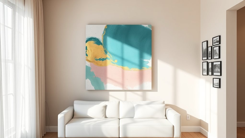 selecting art for small spaces