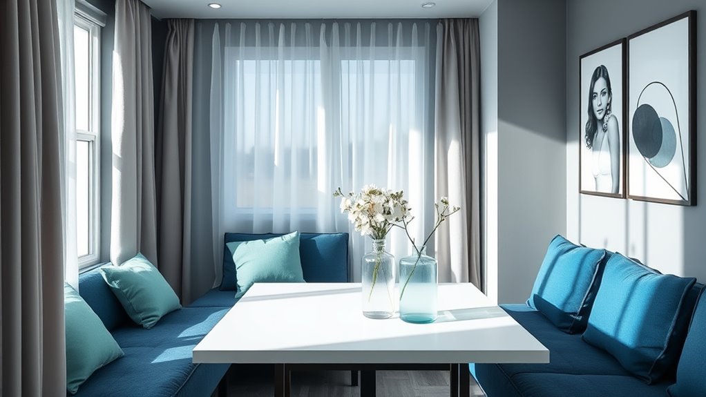 serene cool color palette